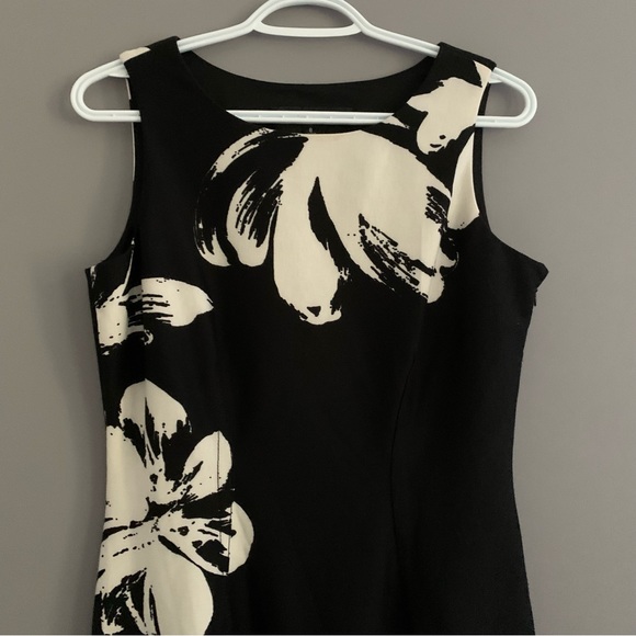 Nine West Size 8 Black and White Dress - Picture 2 of 9